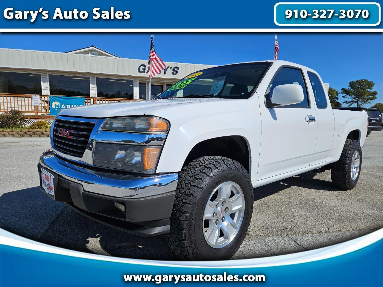 2012 GMC Canyon 4WD Ext Cab Work Truck