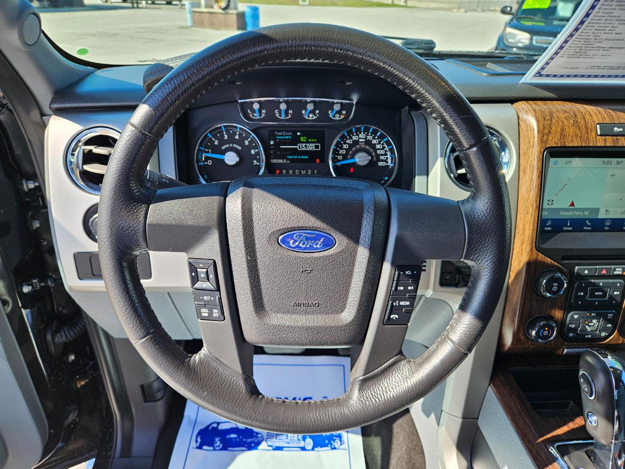 Ford F-150 4WD SuperCrew 145" Lariat 2013
