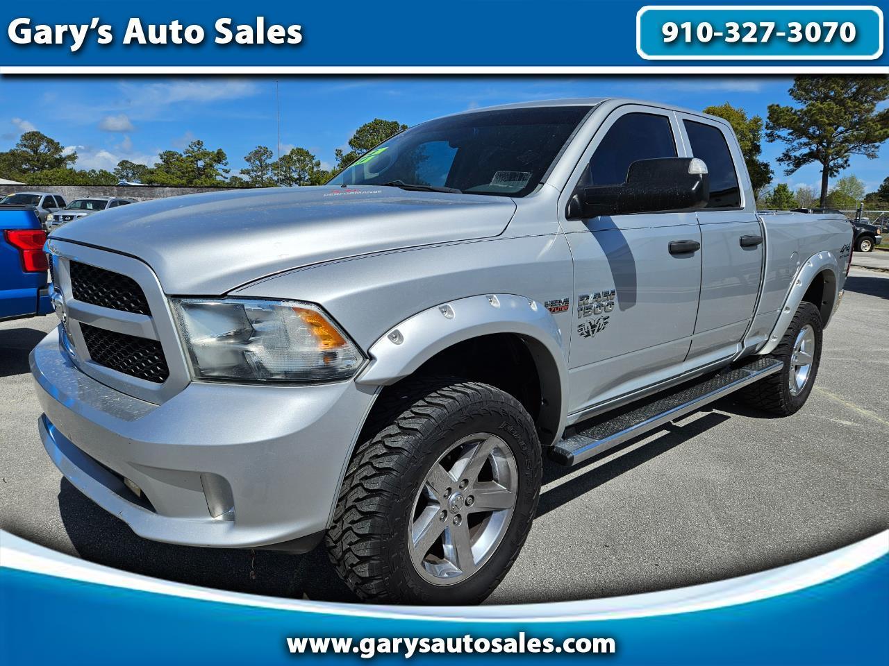 RAM 1500 4WD Quad Cab 140.5" Tradesman 2016