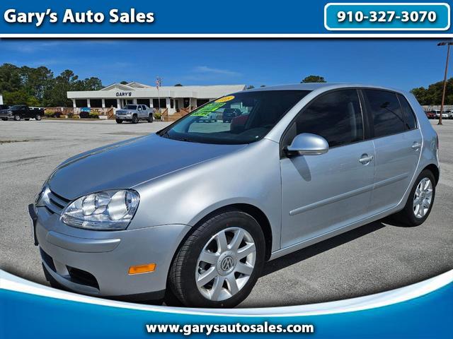 Silver 2008 Volkswagen Rabbit 2.5L Hatchback Automatic