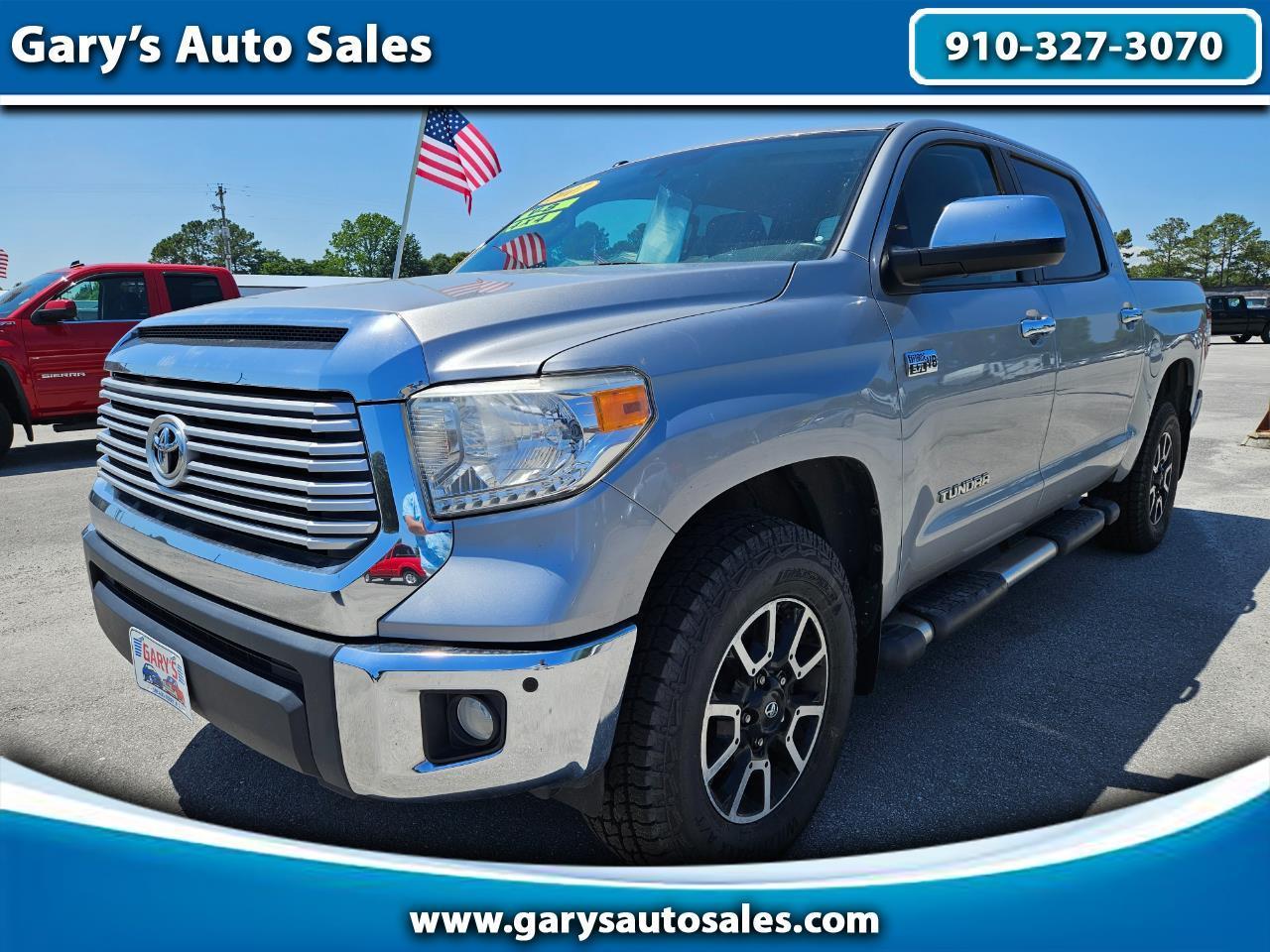 2017 Toyota Tundra 4WD Limited CrewMax 5.5' Bed 5.7L (Natl)