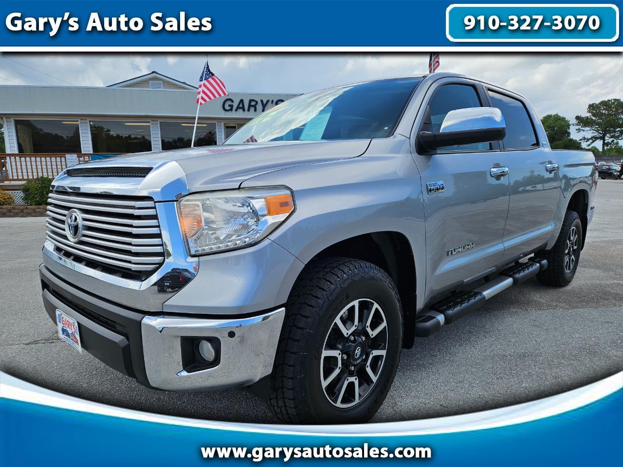 2017 Toyota Tundra 4WD Limited CrewMax 5.5' Bed 5.7L (Natl)