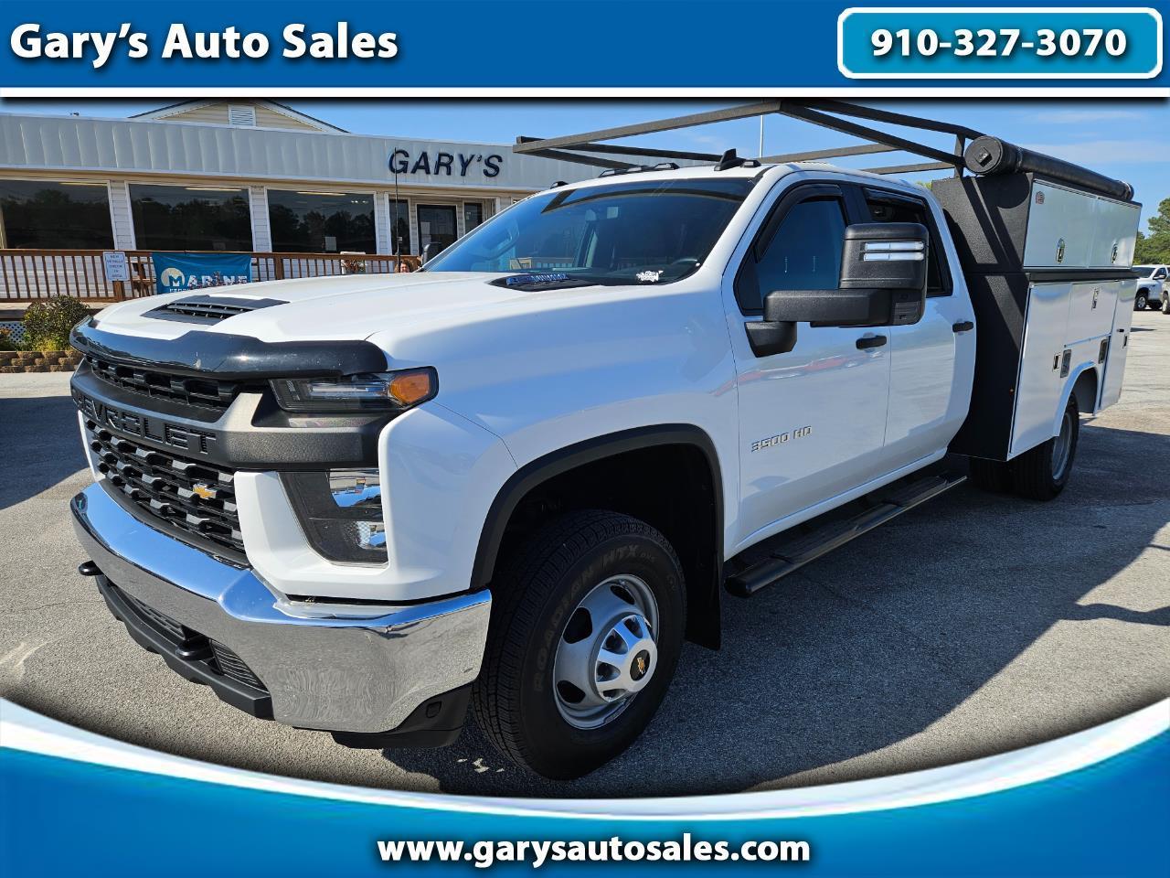 2021 Chevrolet Silverado 3500HD CC 4WD Crew Cab 177" WB, 60" CA Work Truck