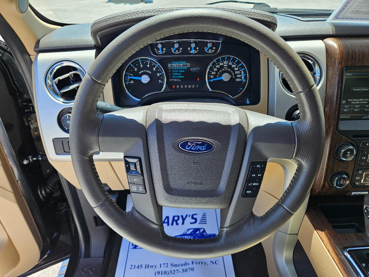Ford F-150 4WD SuperCrew 145" Lariat 2014