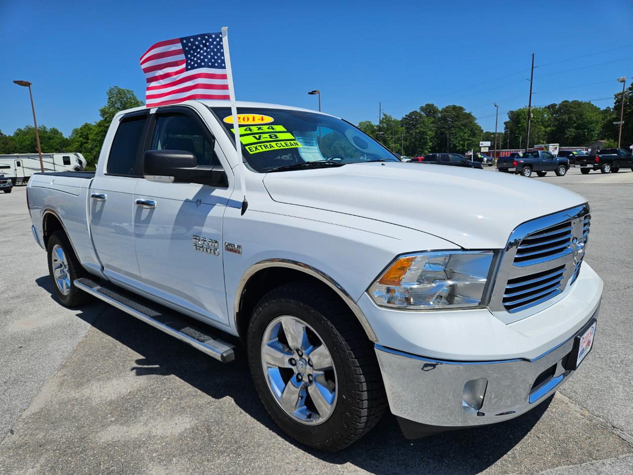 RAM 1500 4WD Quad Cab 140.5" Big Horn 2014