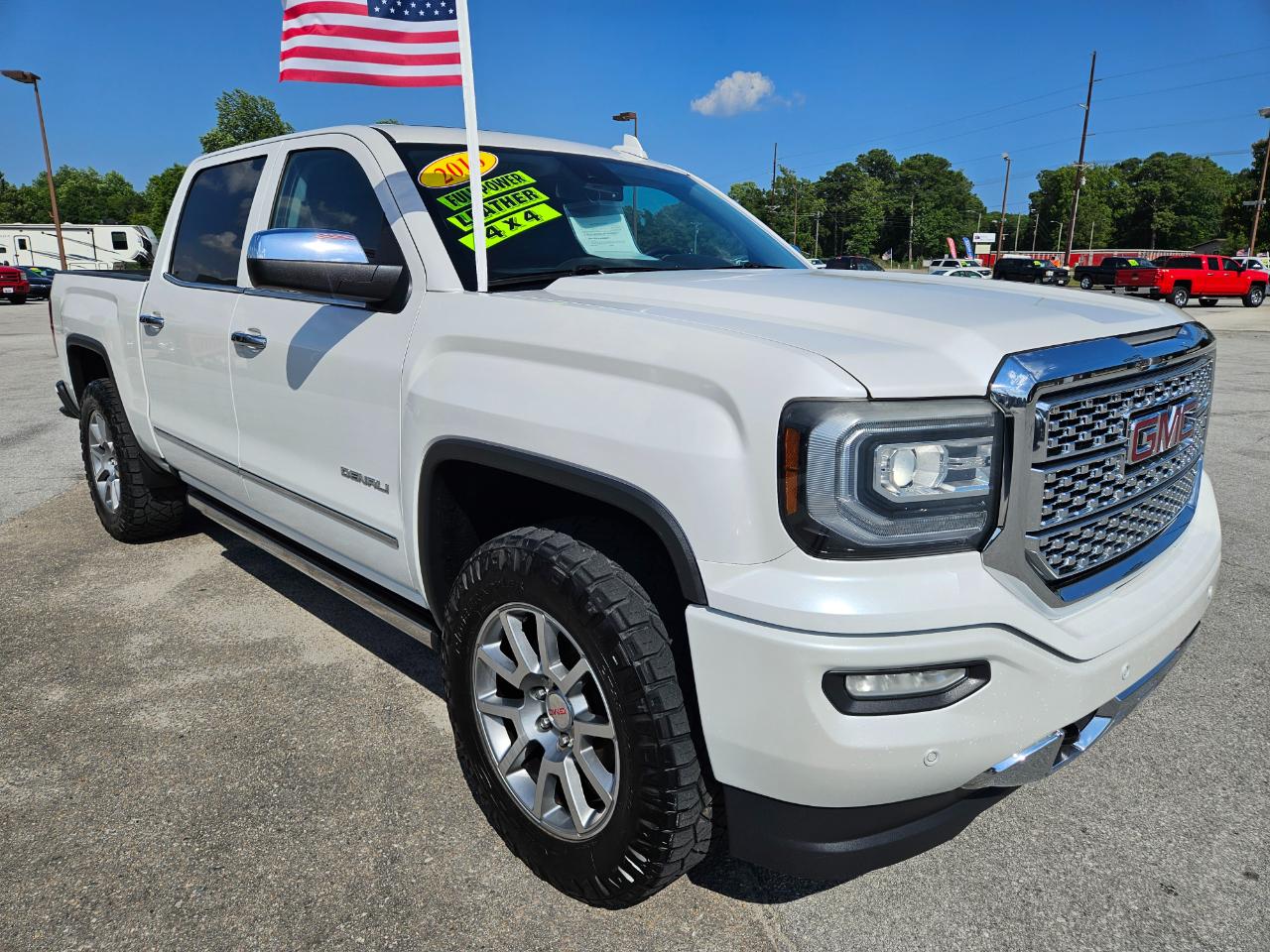 GMC Sierra 1500 4WD Crew Cab 143.5" Denali 2016