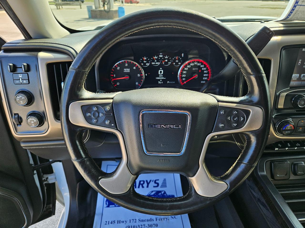 GMC Sierra 1500 4WD Crew Cab 143.5" Denali 2016