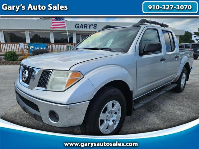 Silver 2005 Nissan Frontier Pickup Truck Four-Wheel Drive 5-Speed Automatic