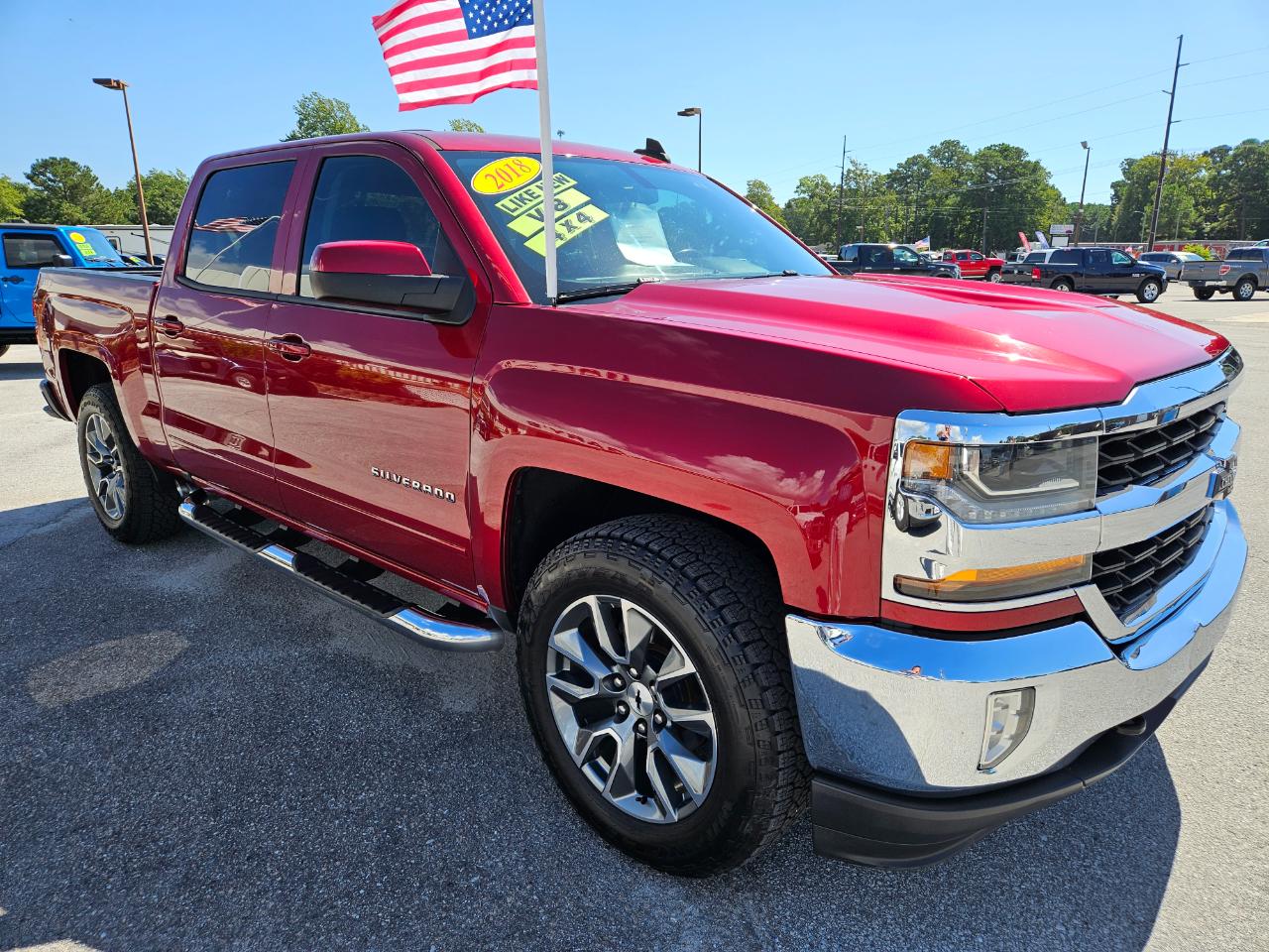 Chevrolet Silverado 1500 4WD Crew Cab 143.5" LT w/1LT 2018