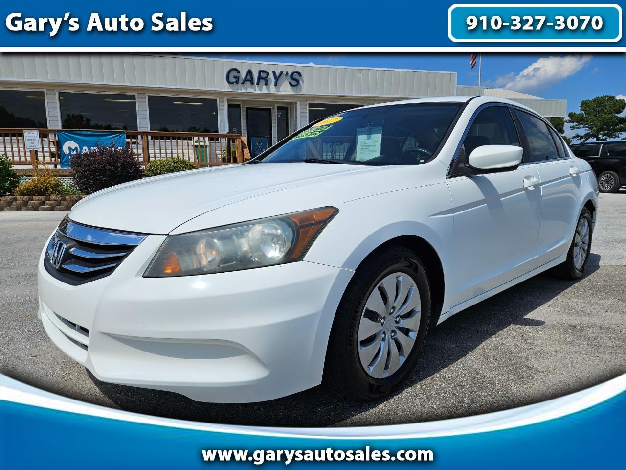 2012 Honda Accord Sdn 4dr I4 Auto LX