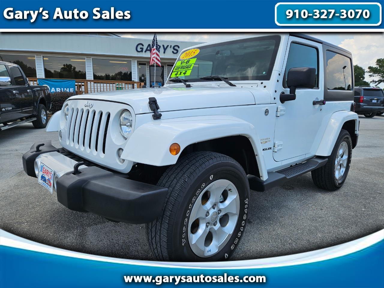 Jeep Wrangler 4WD 2dr Sahara 2015