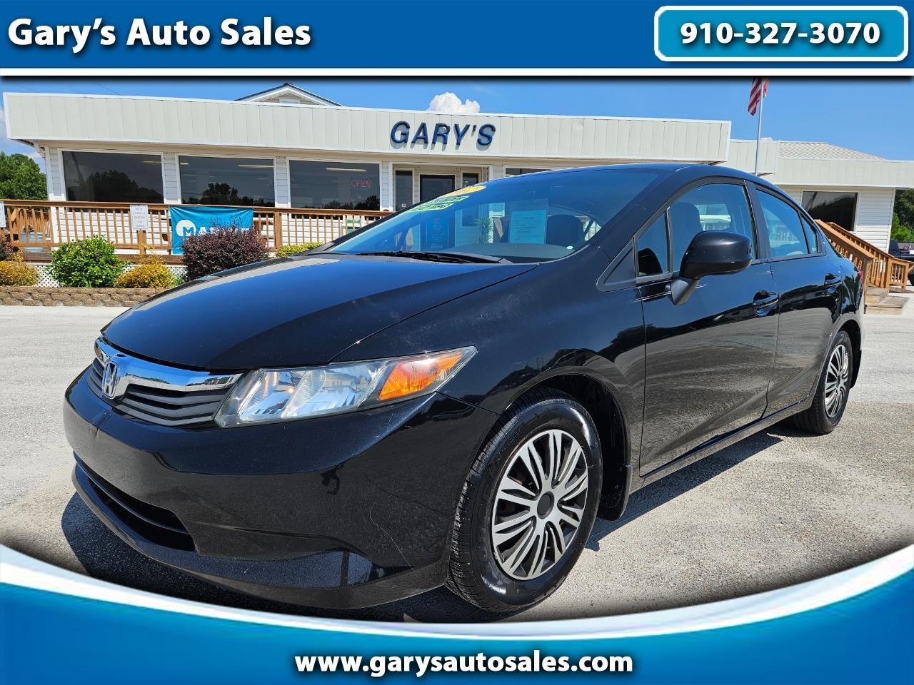 2012 Honda Civic Sdn 4dr Auto LX
