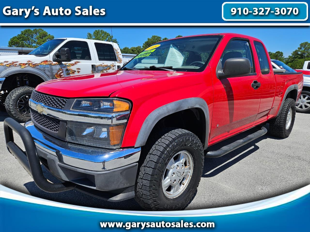 2008 Chevrolet Colorado 4WD Ext Cab 125.9" Work Truck