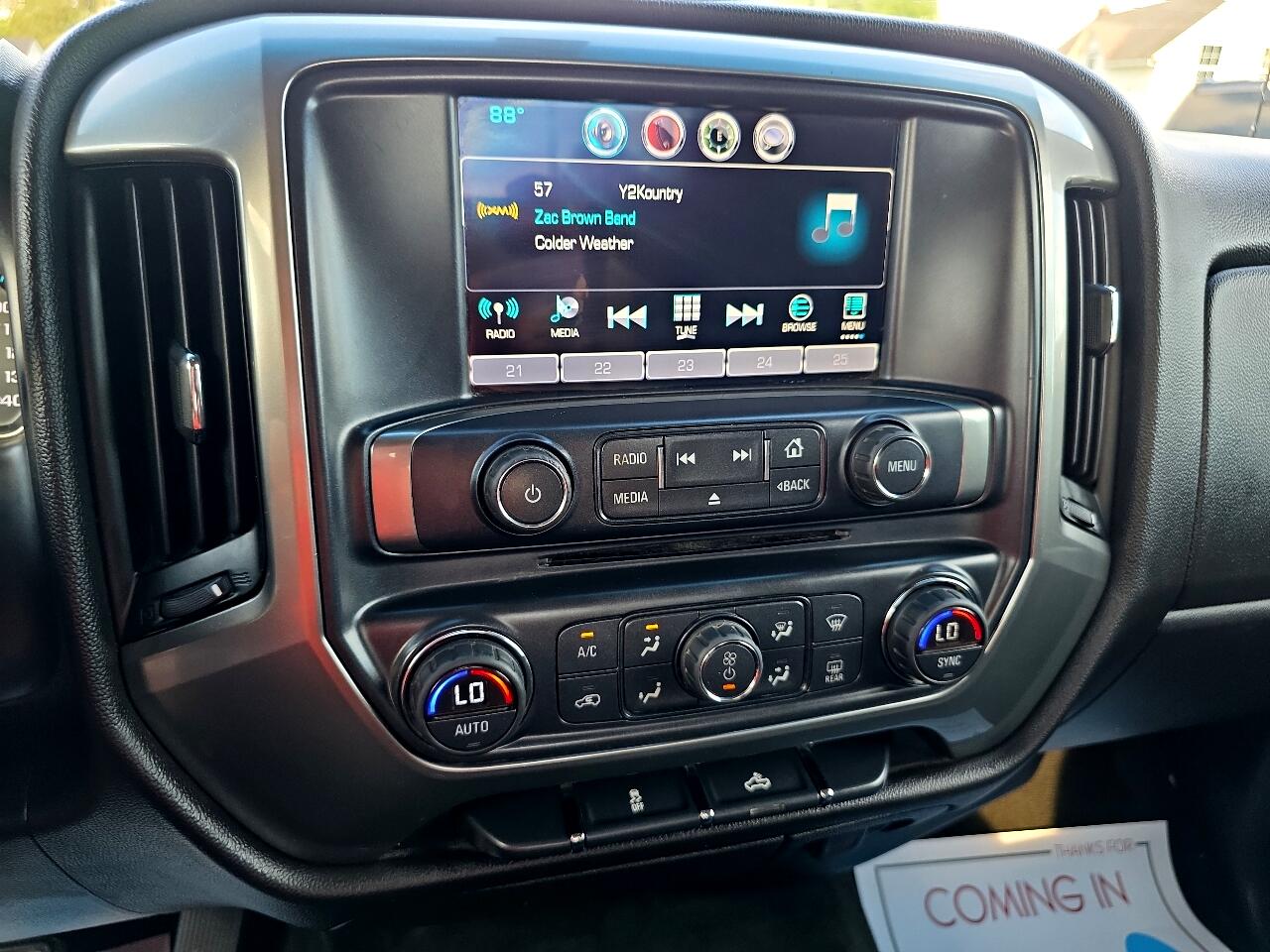 Chevrolet Silverado 1500 4dr Ext Cab 157.5" WB 4WD 2016