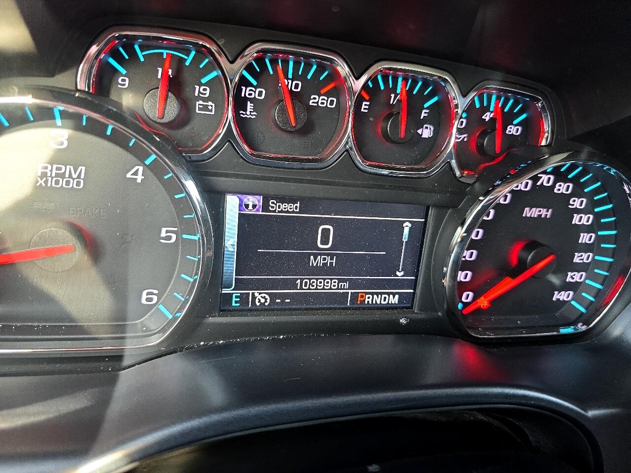 Chevrolet Silverado 1500 4dr Ext Cab 157.5" WB 4WD 2016