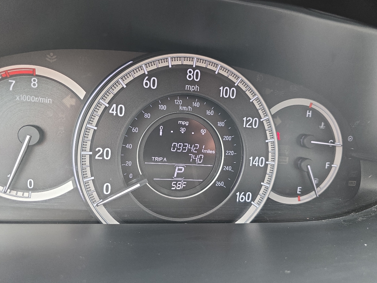 Honda Accord Sedan 4dr I4 CVT LX 2016