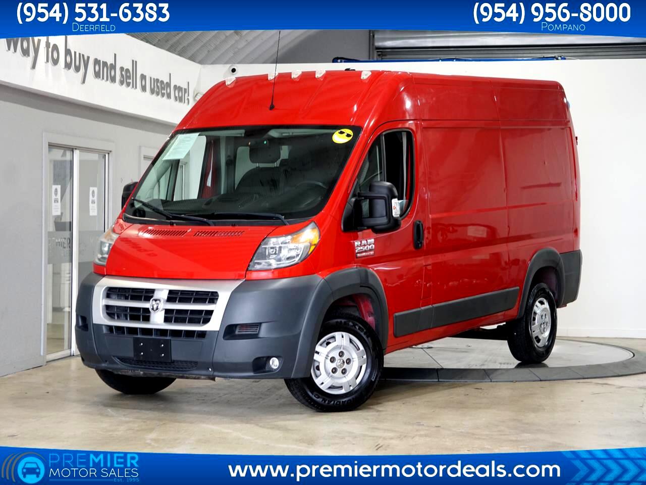RAM Promaster 2500 High Roof Tradesman 136-in. WB 2015