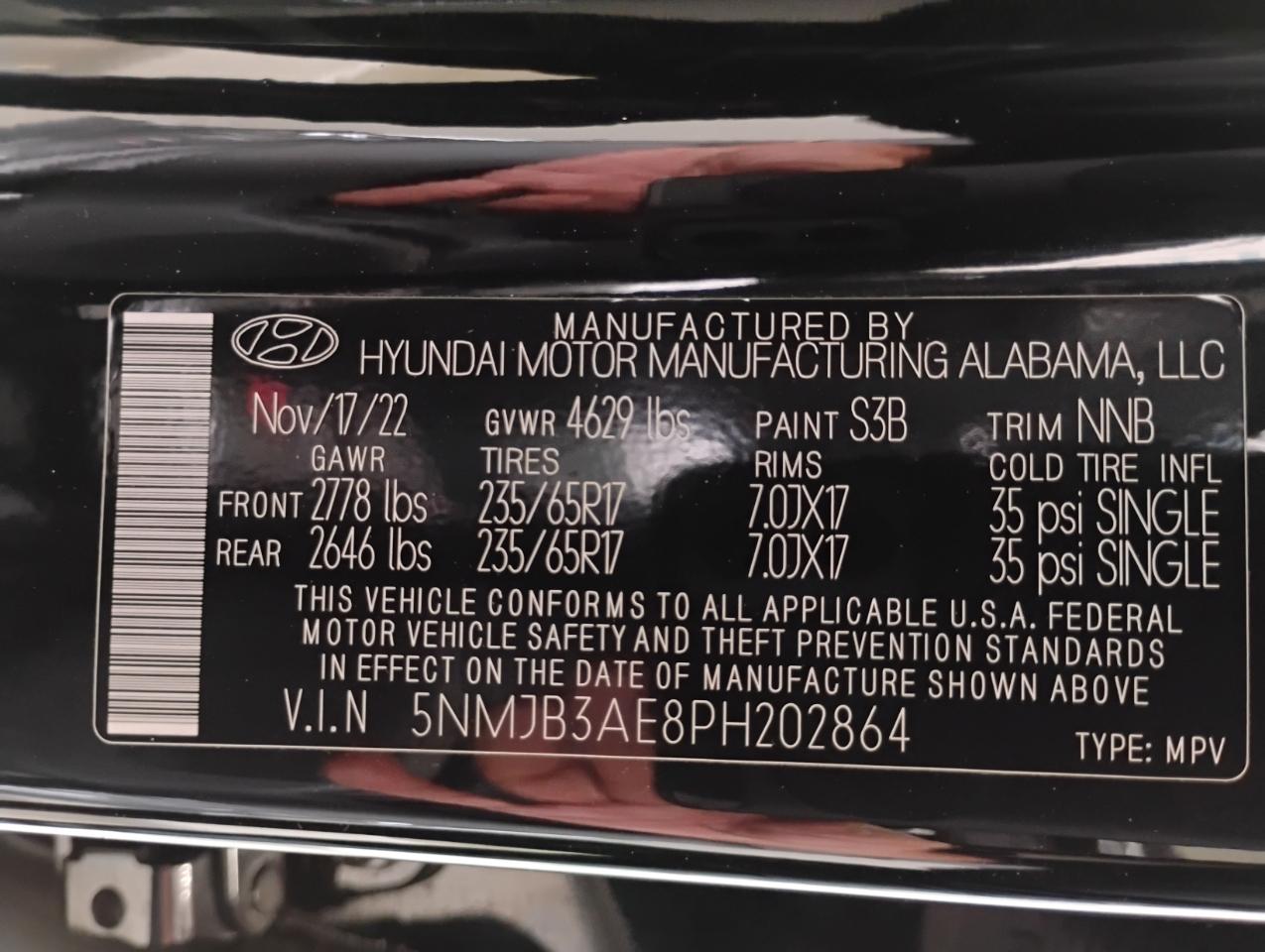 Hyundai Tucson SEL 2023
