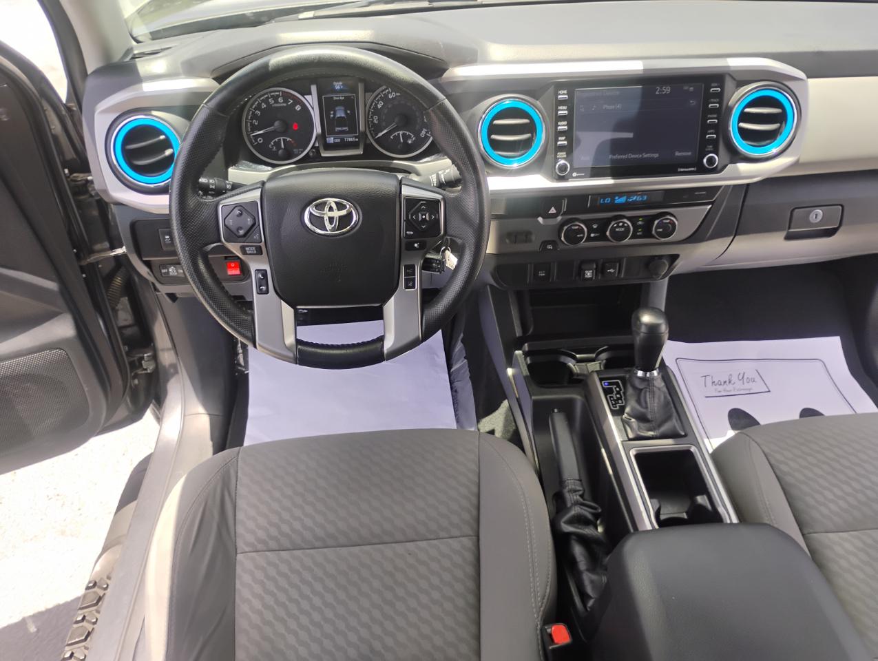 Toyota Tacoma SR5 Double Cab Long Bed V6 6AT 2WD 2021