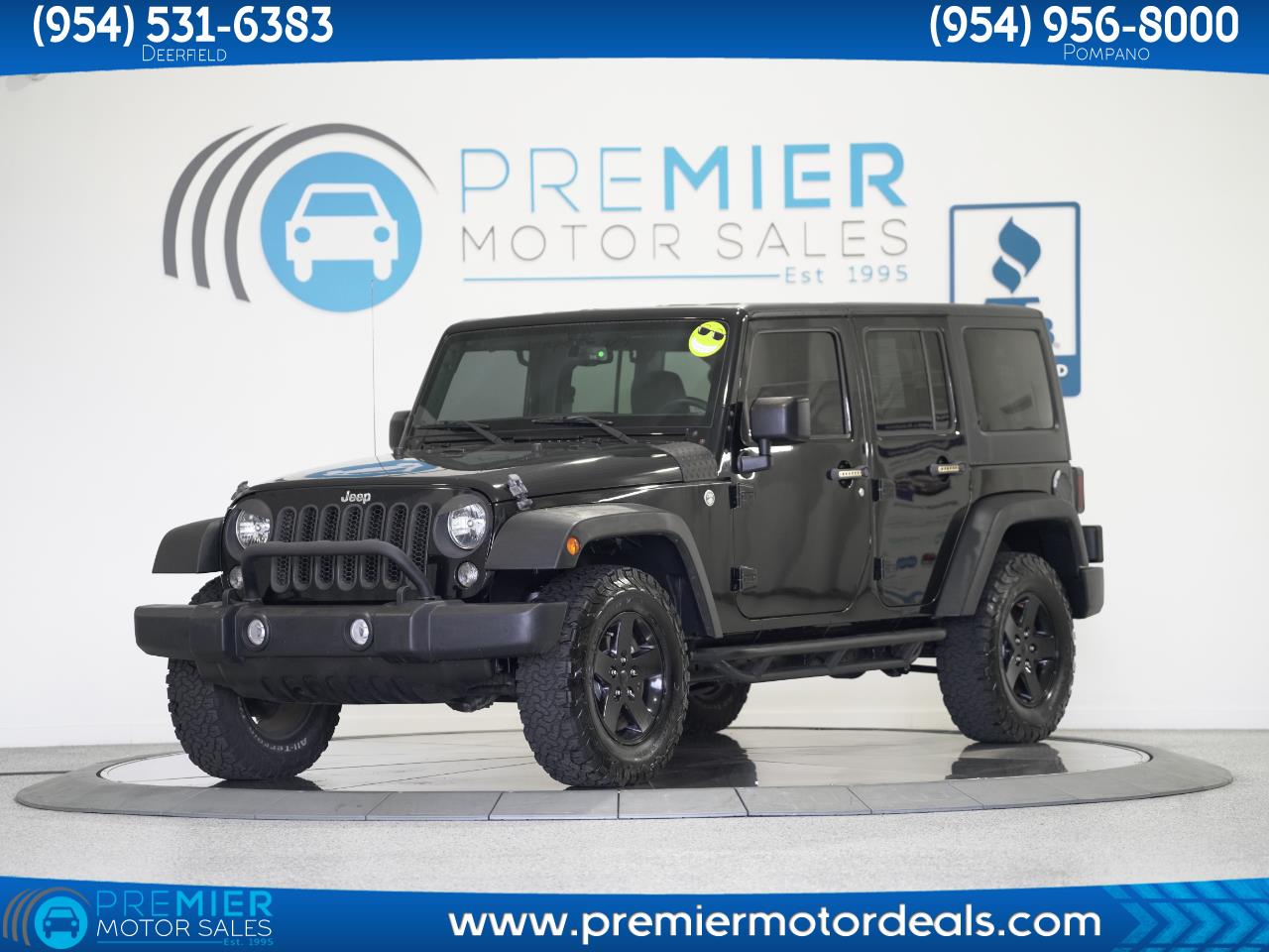 2015 Jeep Wrangler Unlimited Sport 4WD