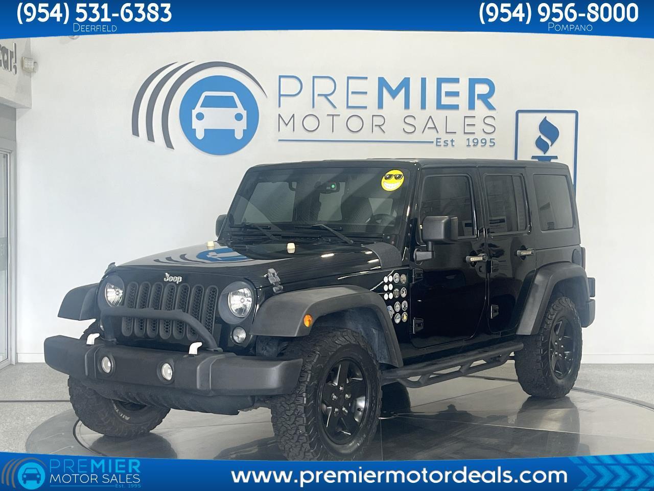2015 Jeep Wrangler Unlimited Sport 4WD