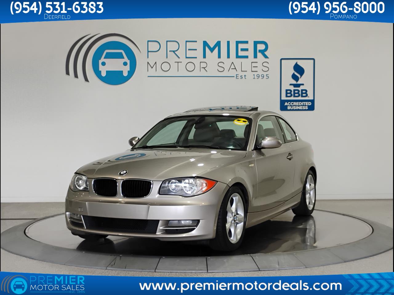 2009 BMW 1-Series 128i Coupe