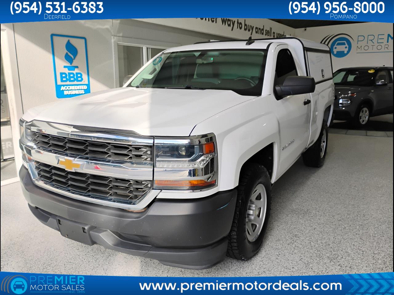 2018 Chevrolet Silverado 1500 Work Truck Long Box 2WD