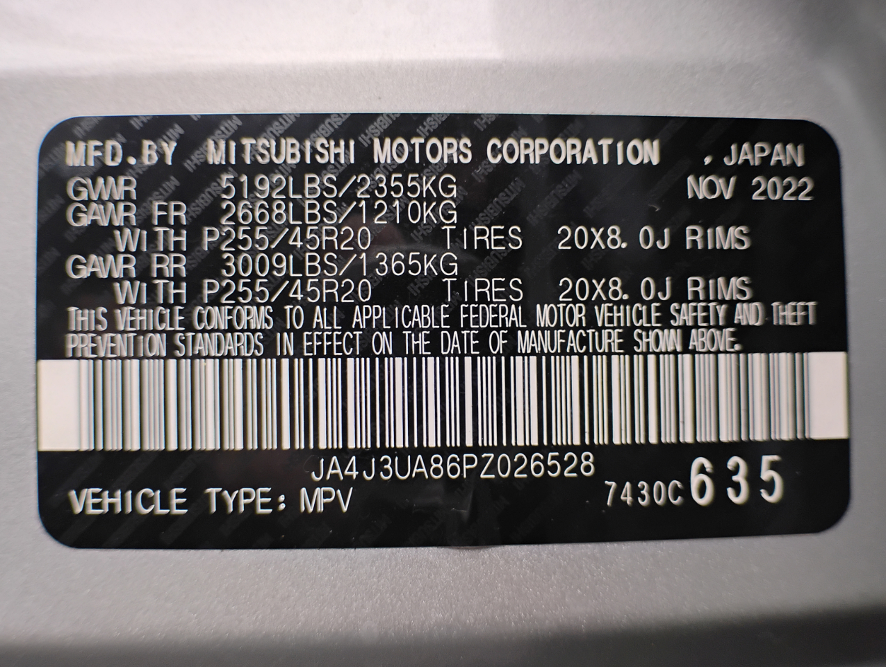 Mitsubishi Outlander SE 2WD 2023