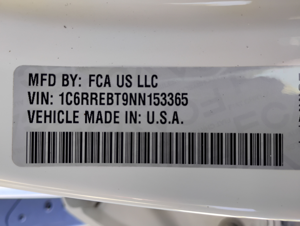 RAM 1500 Big Horn Quad Cab 2WD 2022