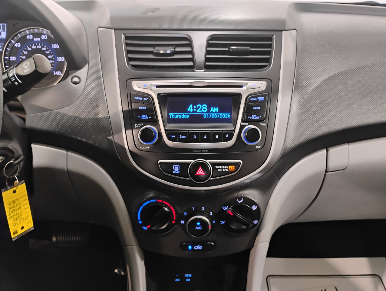 Hyundai Accent SE 4-Door 6A 2016