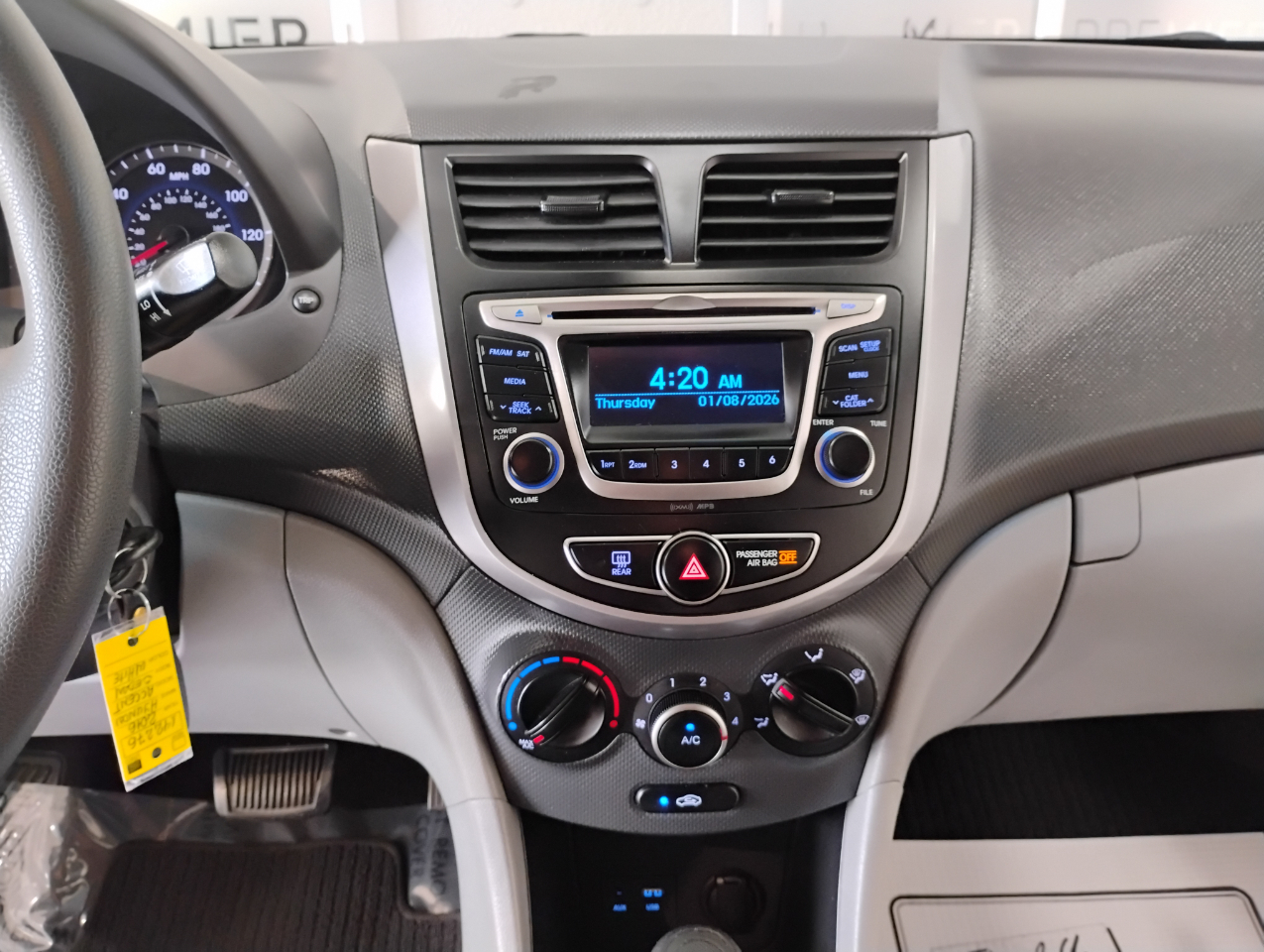 Hyundai Accent SE 4-Door 6A 2016