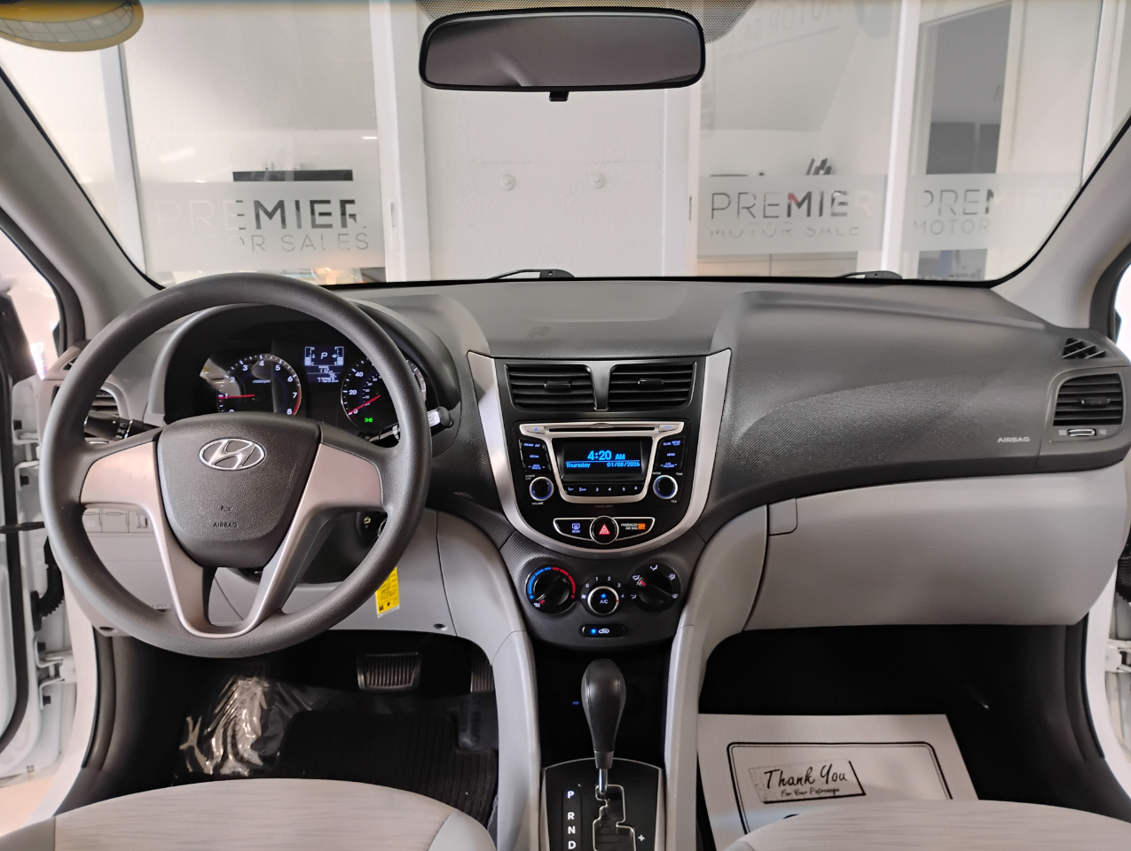 Hyundai Accent SE 4-Door 6A 2016