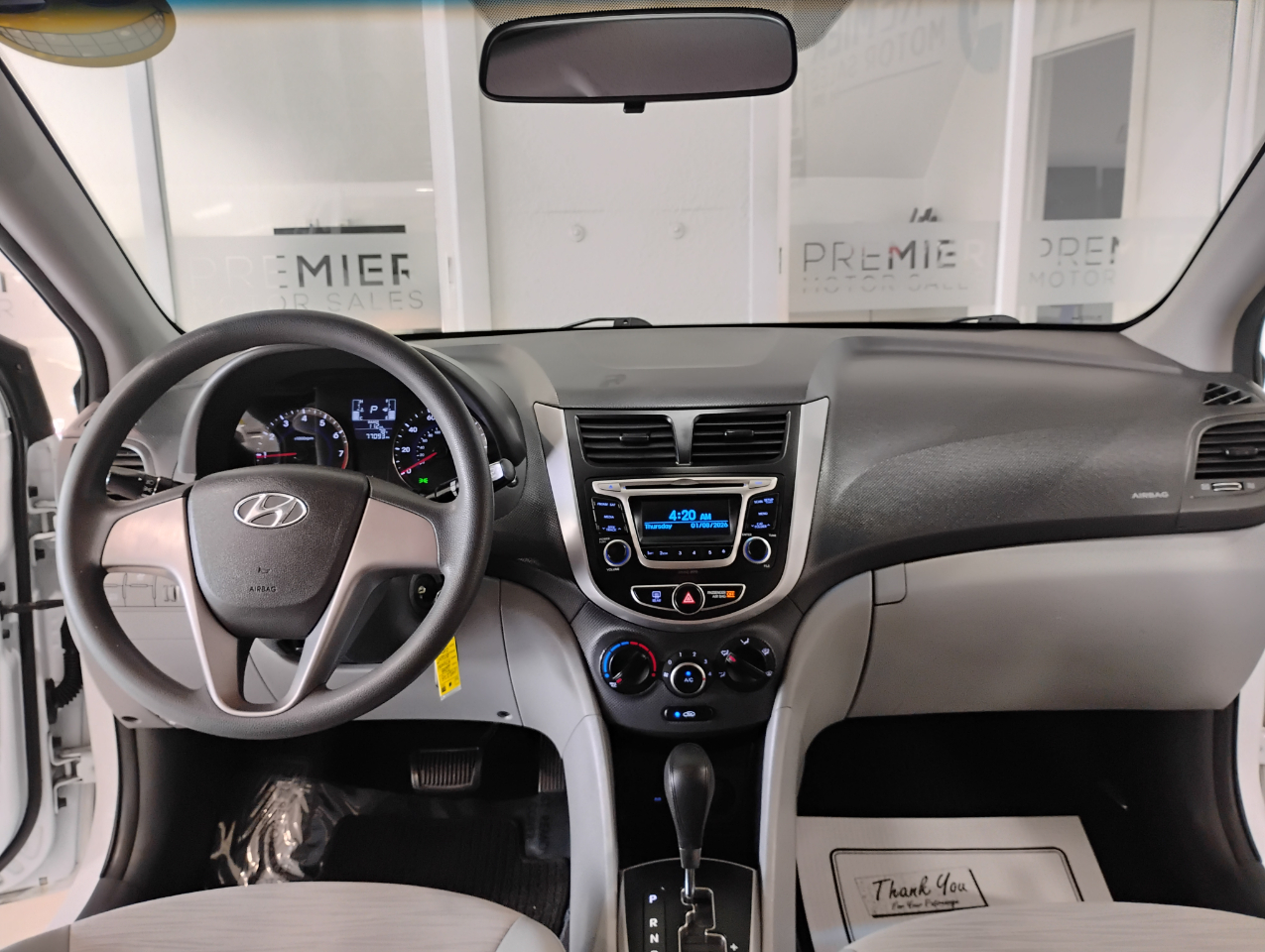 Hyundai Accent SE 4-Door 6A 2016