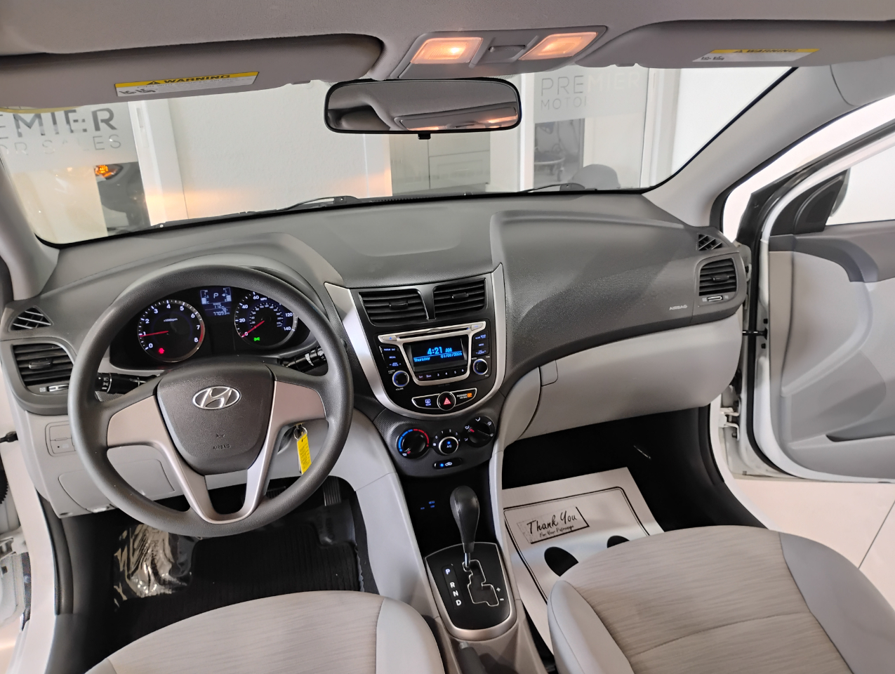 Hyundai Accent SE 4-Door 6A 2016