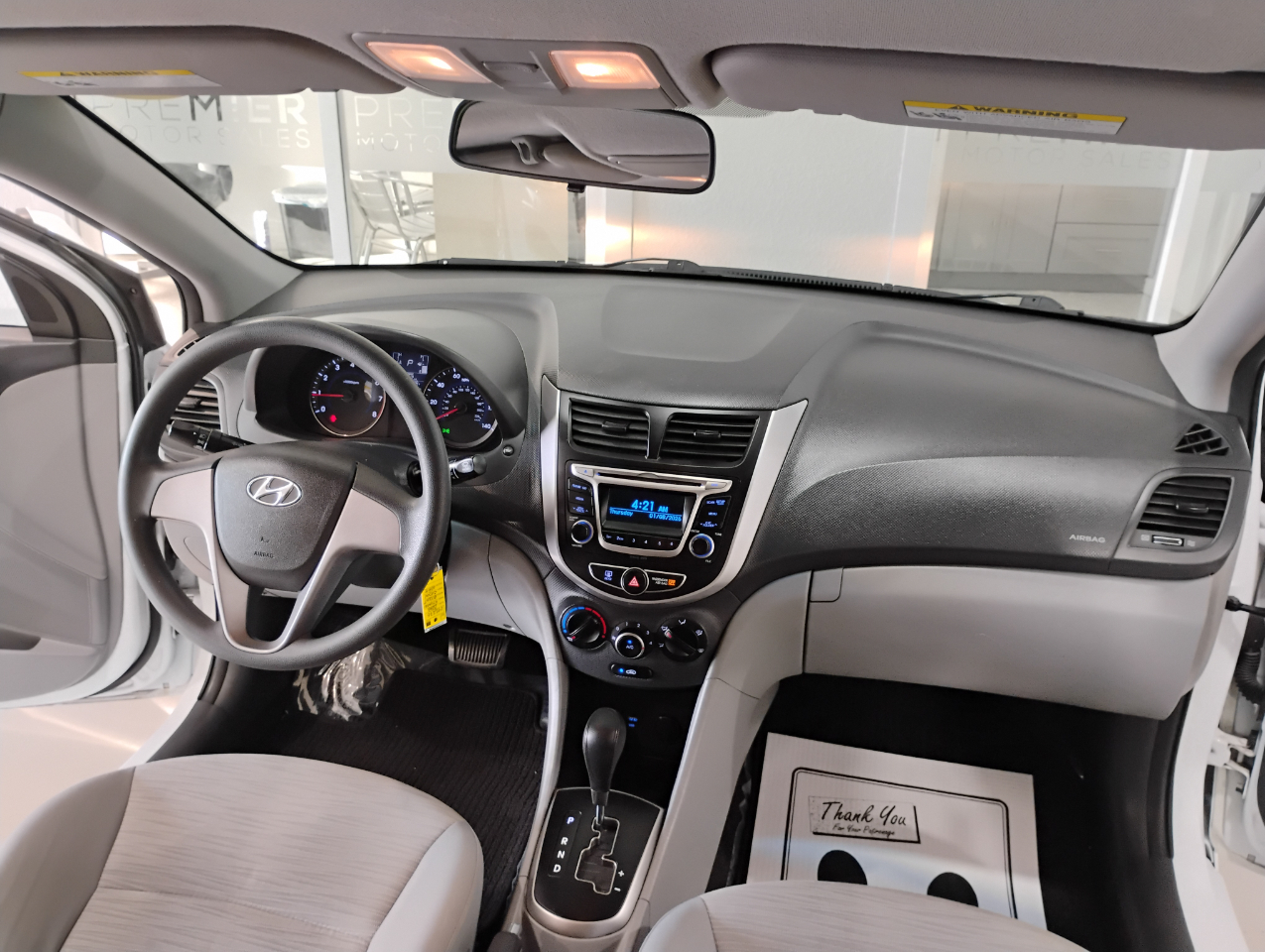 Hyundai Accent SE 4-Door 6A 2016