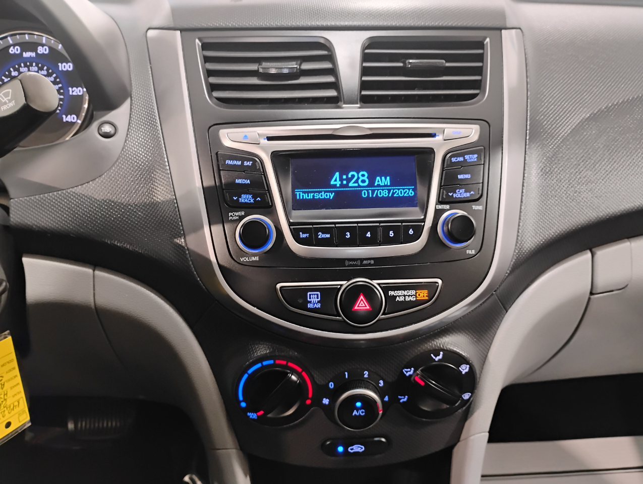 Hyundai Accent SE 4-Door 6A 2016