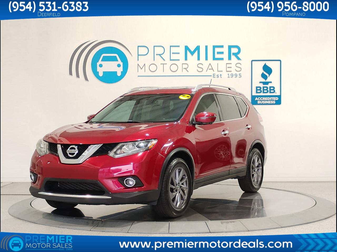 Nissan Rogue S 2WD 2016