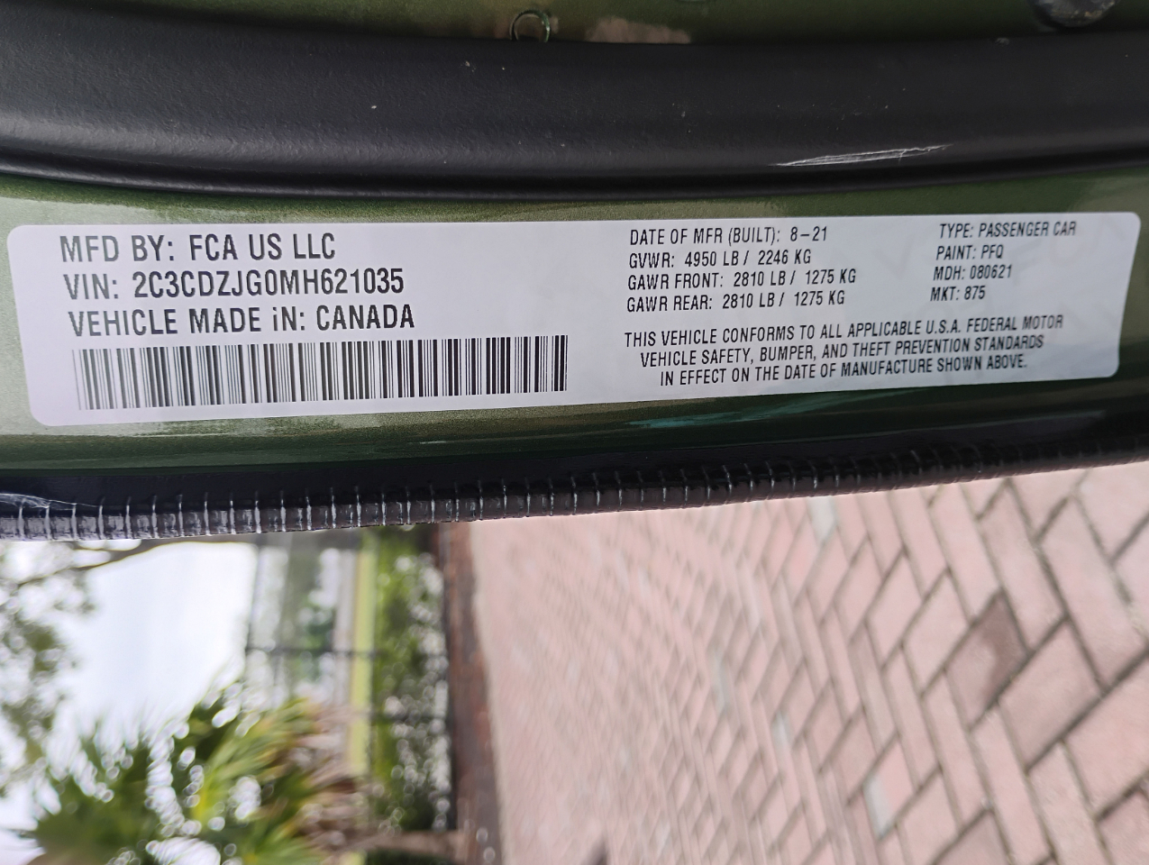 Dodge Challenger GT 2021