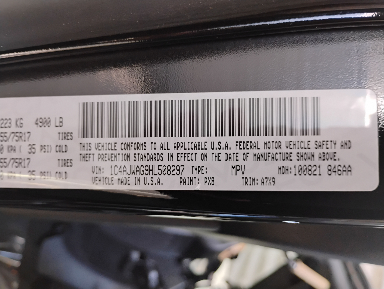 Jeep Wrangler Sport 4WD 2017