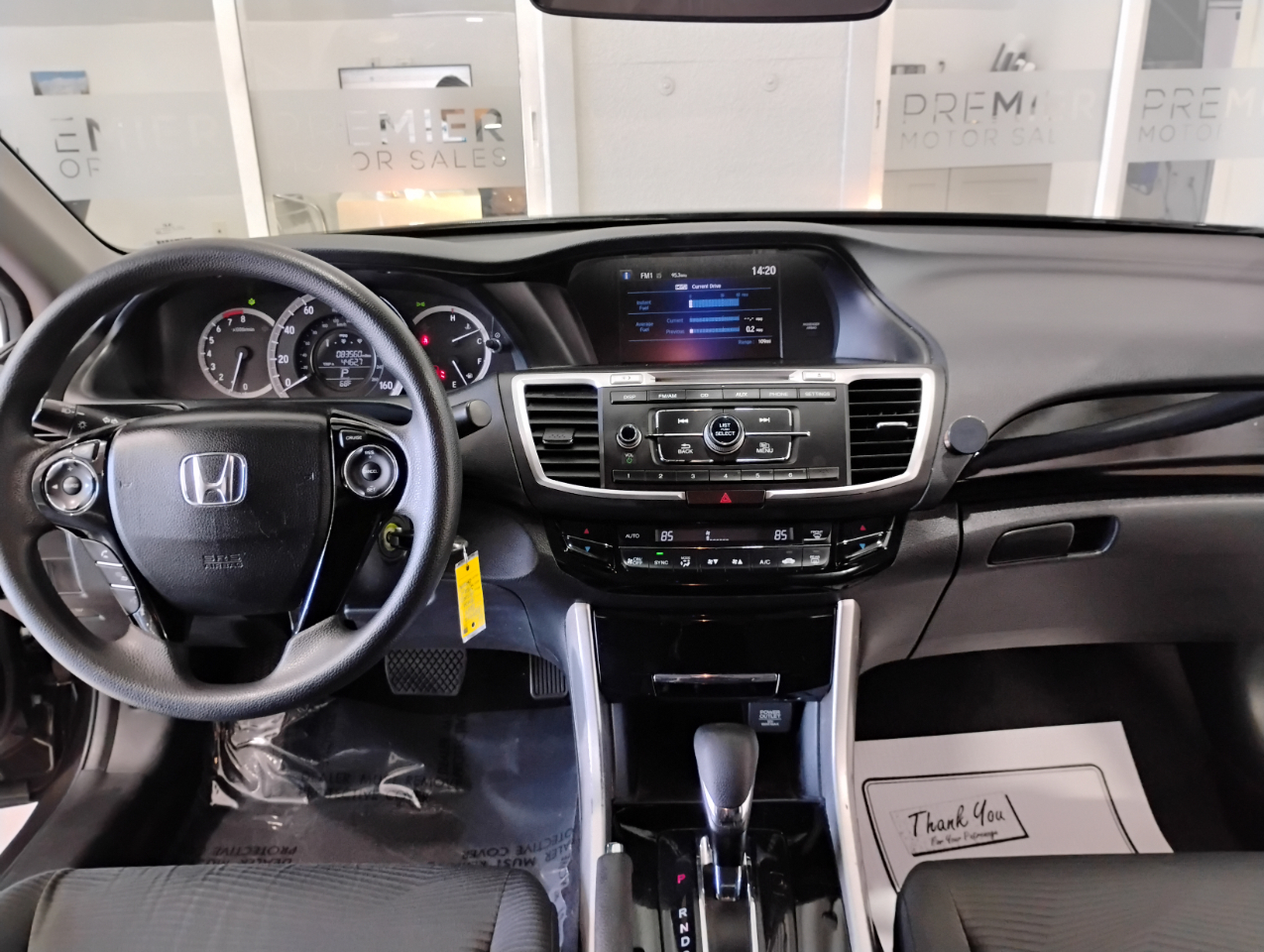 Honda Accord LX Sedan CVT 2017