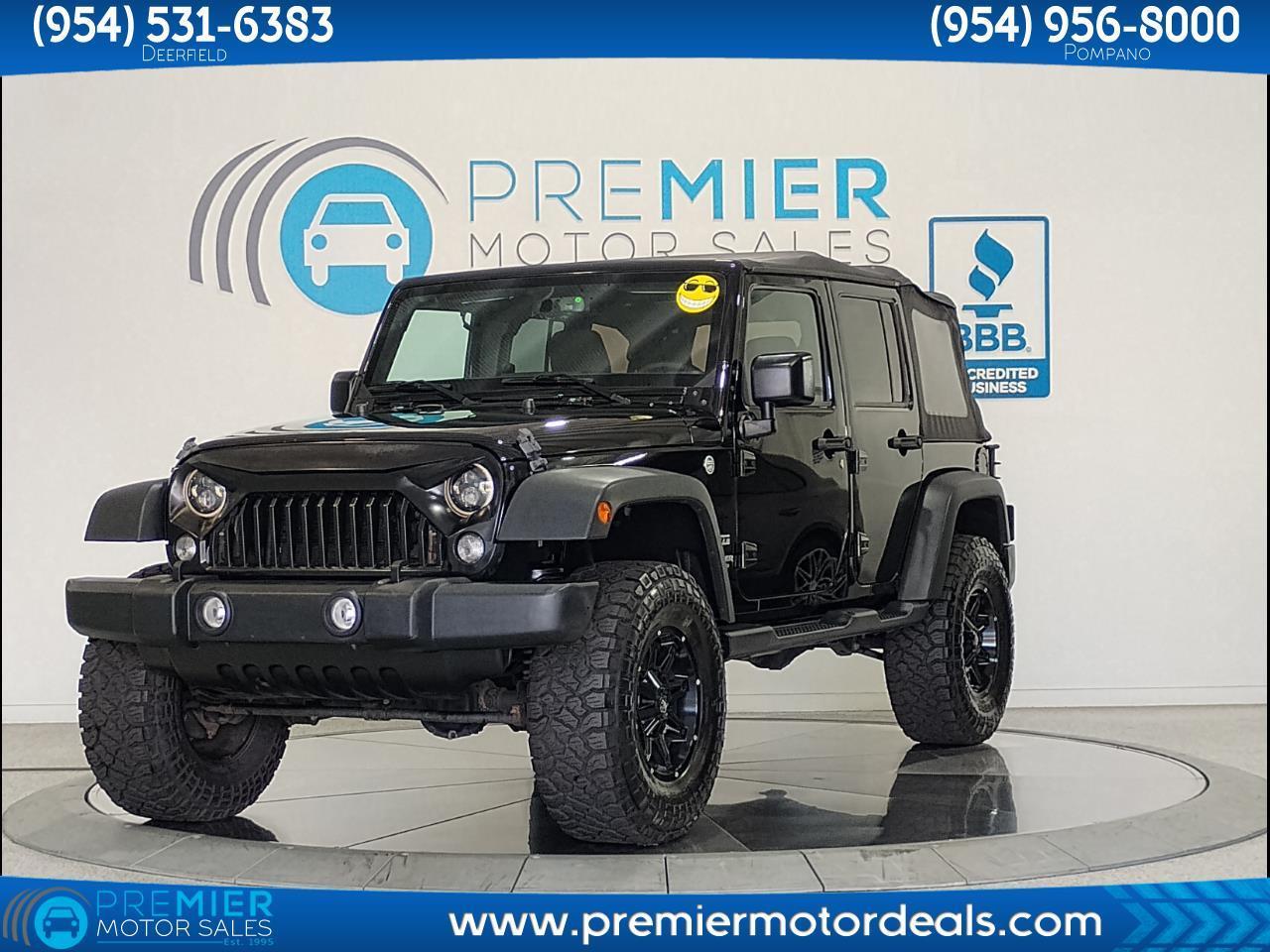 2017 Jeep Wrangler Unlimited Sport 4WD