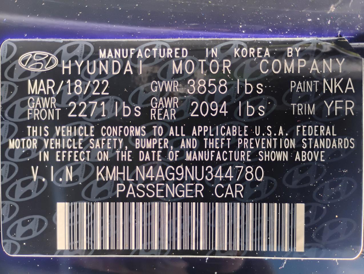 Hyundai Elantra SE Auto 2022