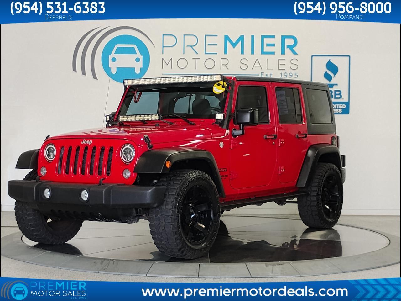 Jeep Wrangler Unlimited Sport 4WD 2015