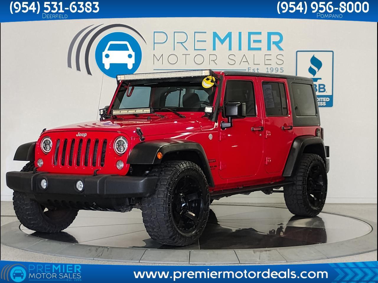 Jeep Wrangler Unlimited Sport 4WD 2015