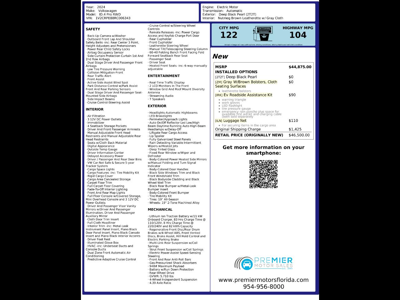 Volkswagen ID.4 Pro 2024