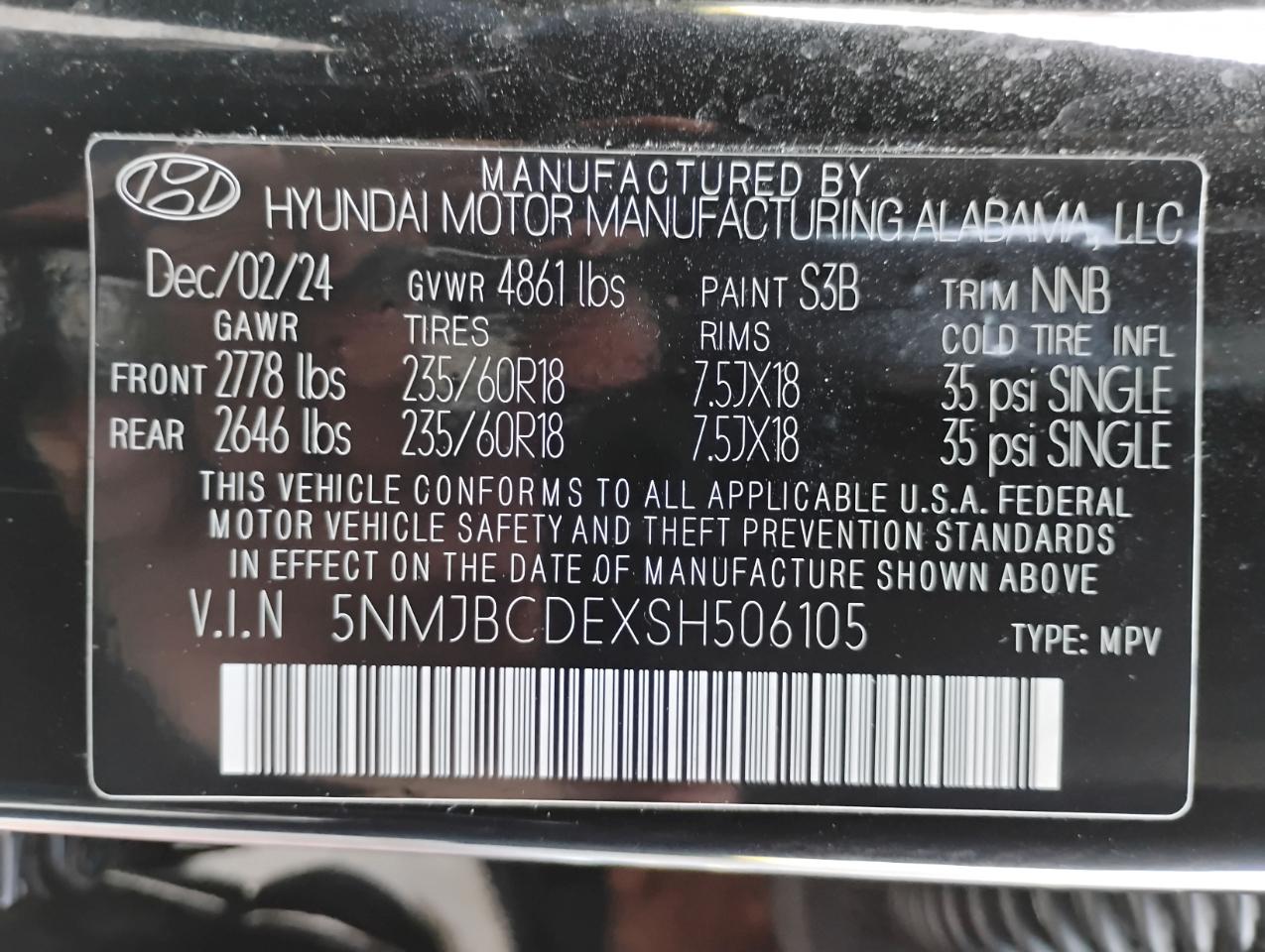 Hyundai Tucson SEL AWD 2025