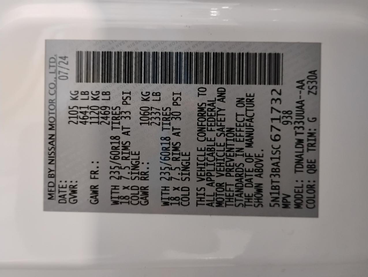 Nissan Rogue SV 2025