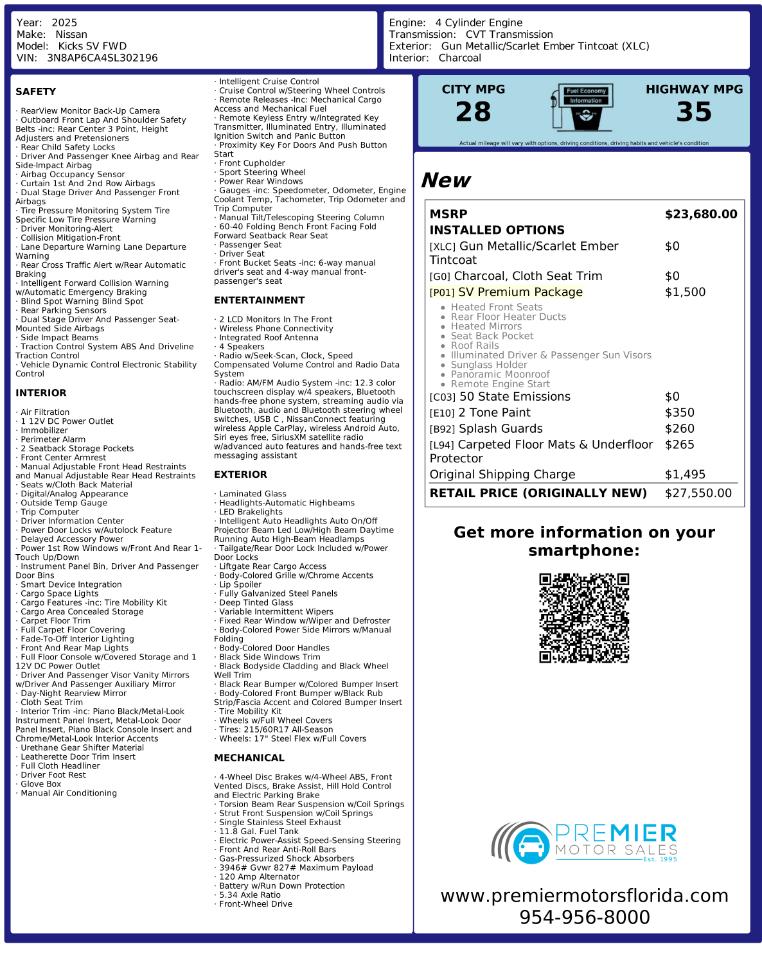 Nissan Kicks SV 2025