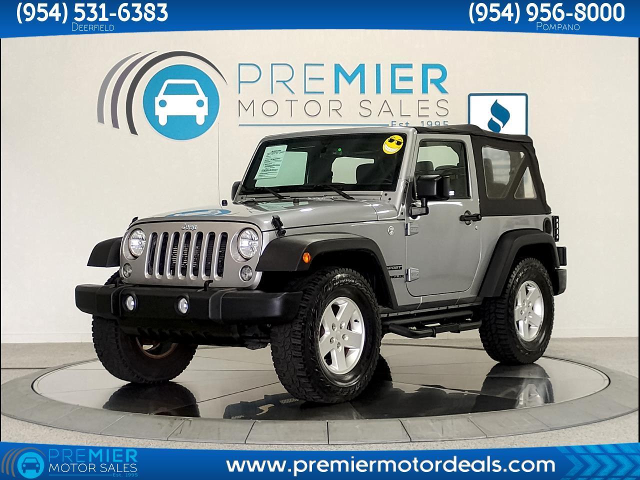2016 Jeep Wrangler Sport 4WD