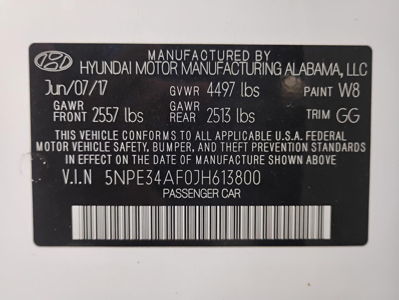 Hyundai Sonata Sport 2018